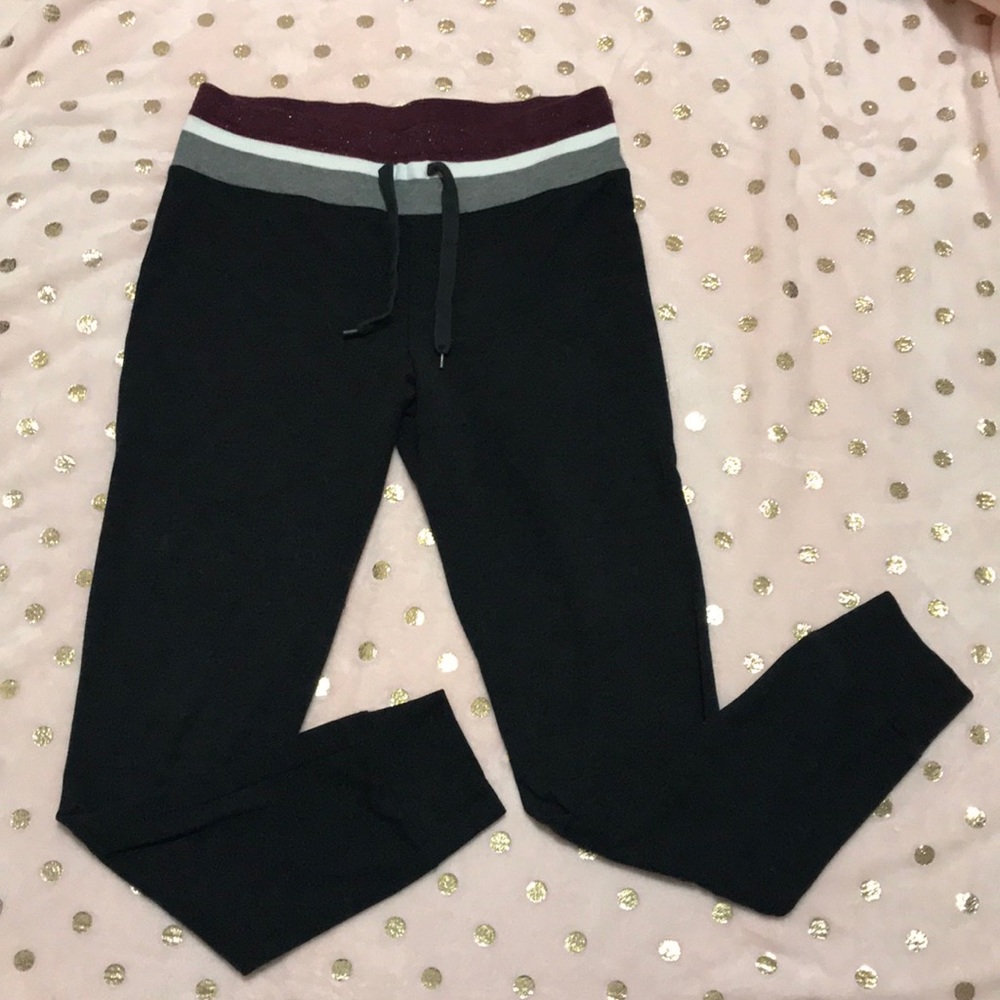 Gray jogger leggings